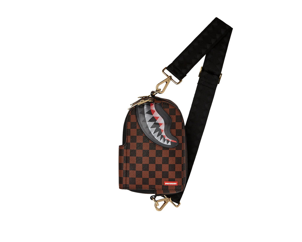 Shark In Paris Lenticular Chomp Backpack Sling