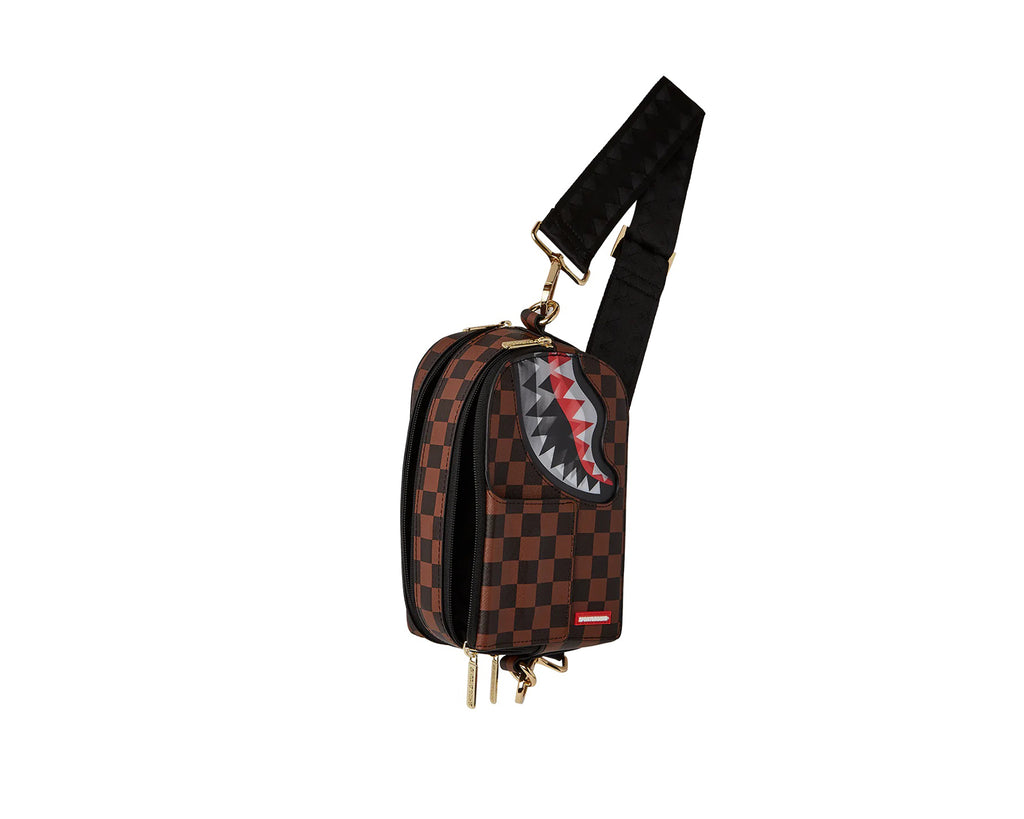 Shark In Paris Lenticular Chomp Backpack Sling