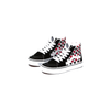 (CHECKERBOARD) BLACK RACING RED